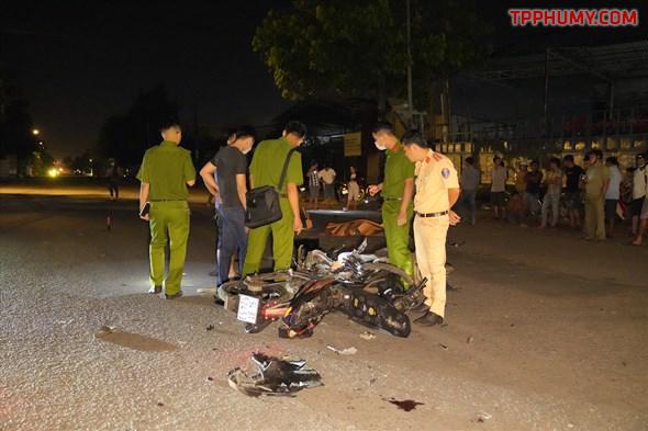 P. Phú Mỹ: Tai nạn giao thông giữa hai xe máy khiến 1 người tử vong